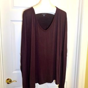 Lane Bryant Poncho Shirt